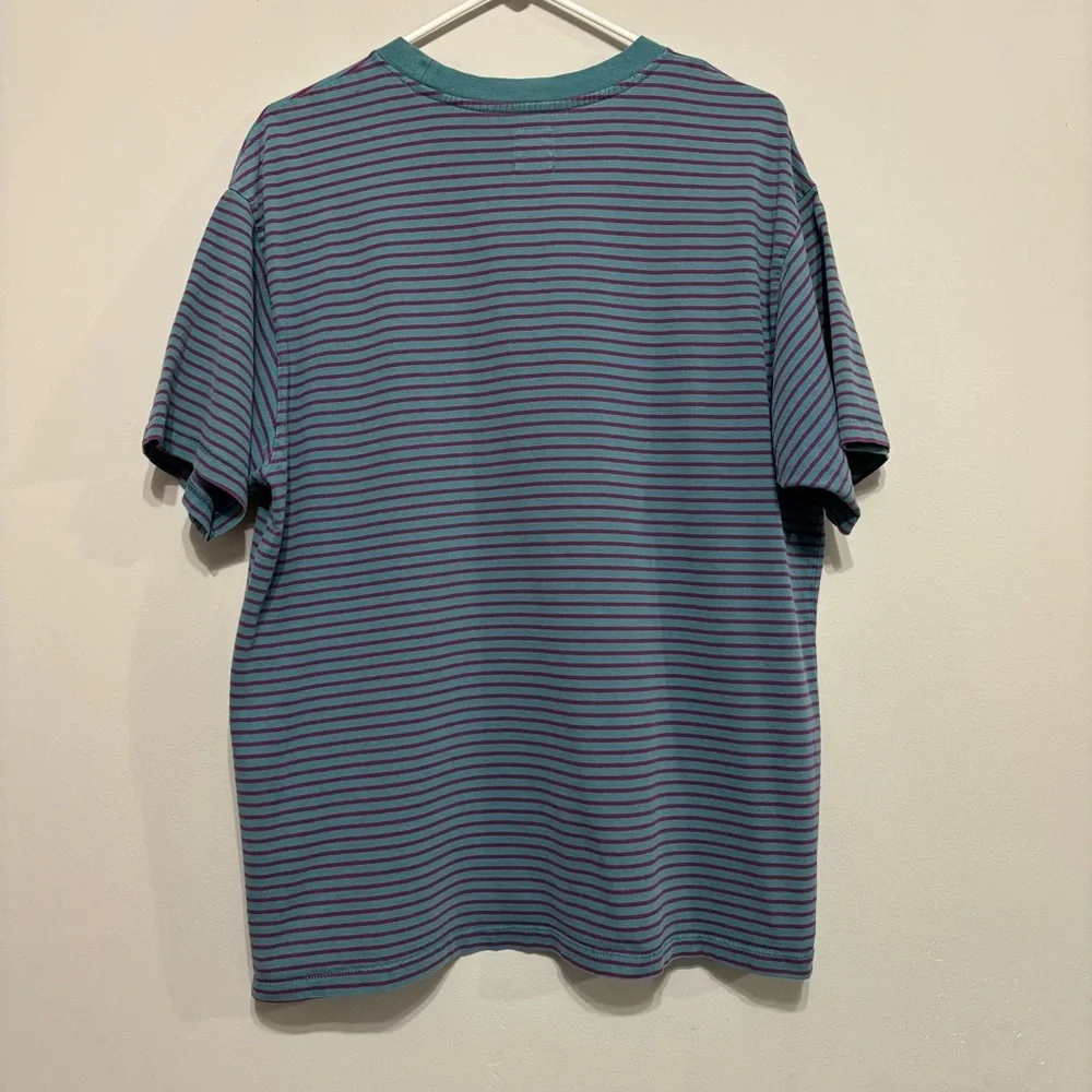 LEVI'S Red Tab Vintage T-shirt In Blue Stripe-blues